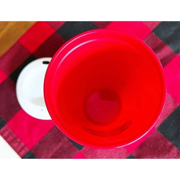 STARBUCKS 2022 Red Cup 25 Years of Holiday Cup Cheer 16 oz. Reusable With Lid (N - Picture 4 of 4